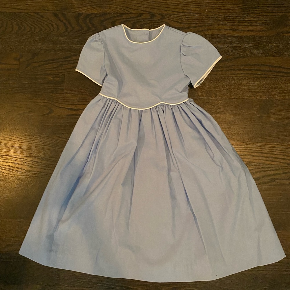 Blue dress